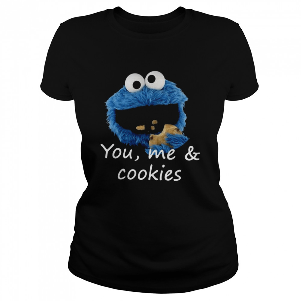 Sesame Street Cookie Monster You & Me Official Women's T-Shirt (Royal –  Urban Species