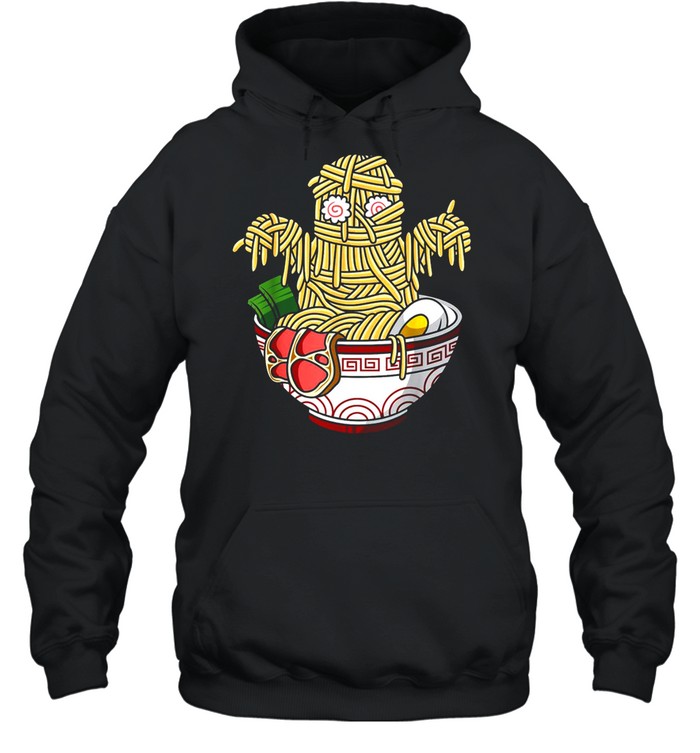 Kawaii Japanese Anime Halloween Monster Ramen Foods Unisex Hoodie