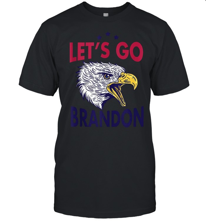 Let’s Go Brandon 2021 Vintage Eagle Letss Shirt
