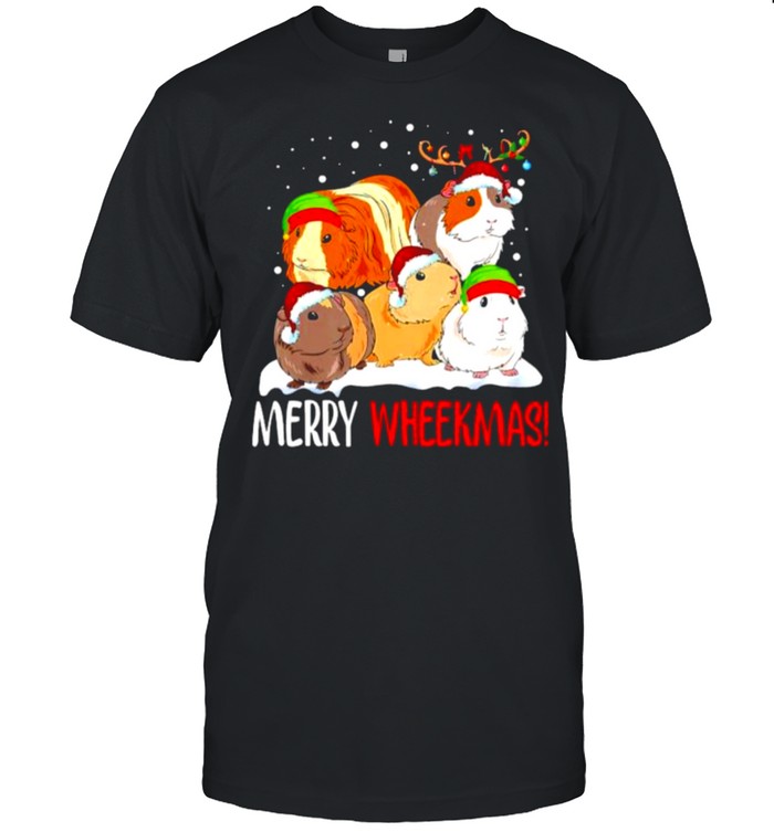 guinea pig Christmas meery wheekmas shirt