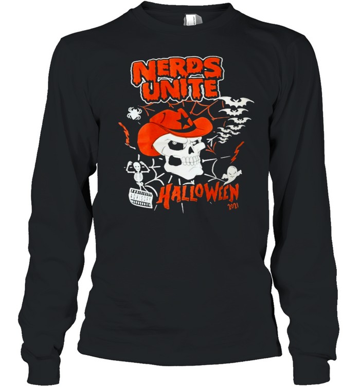 Nerds Unite Halloween 2021  Long Sleeved T-shirt