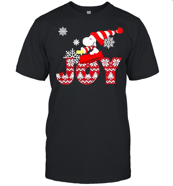 Snoopy Joy Merry Christmas Shirt