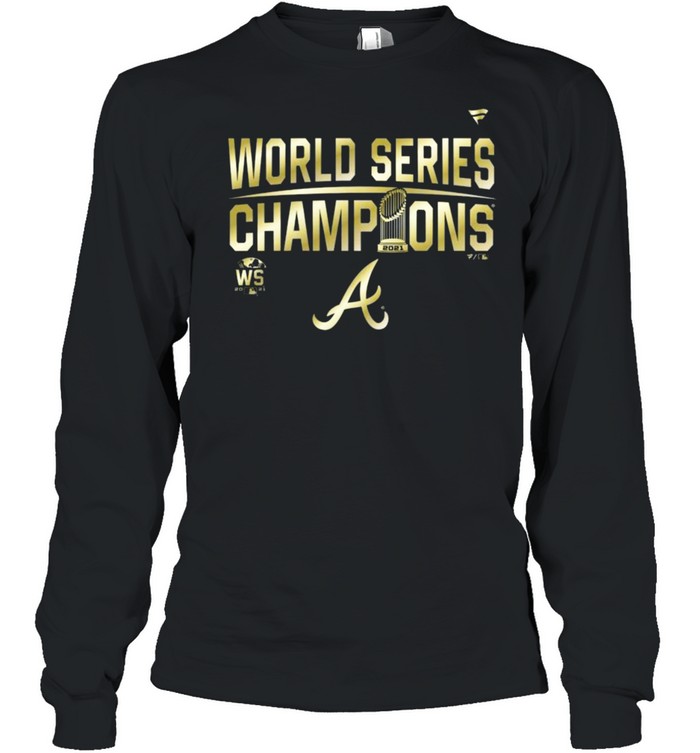 Premium Atlanta Braves Fanatics Branded Black 2021 World Series Champions  Parade V-Neck T-Shirt