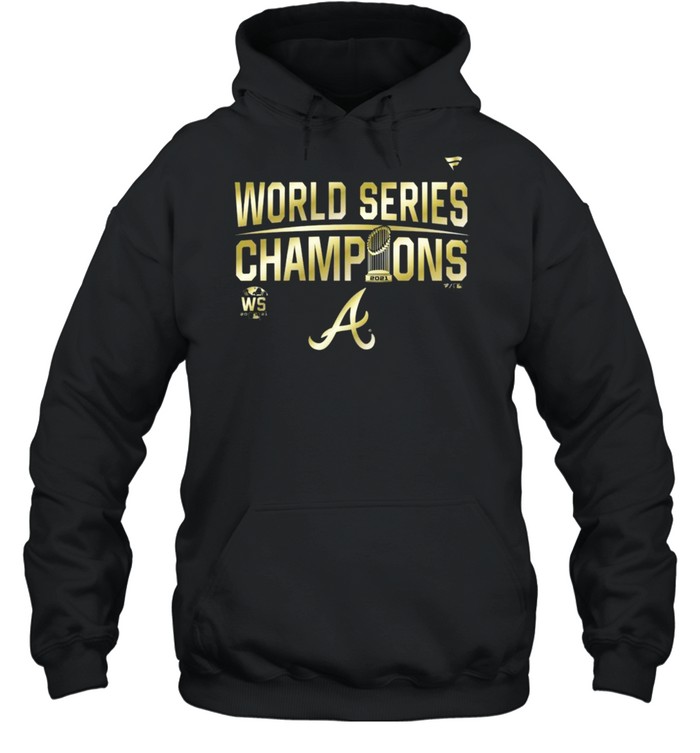 Women's Atlanta Braves Fanatics Branded Black 2021 World Series Champions  Parade V-Neck T-Shirt