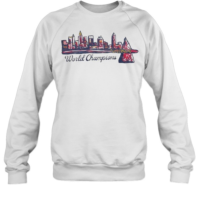 Official Atlanta Braves Skyline World Champions T-Shirt, hoodie