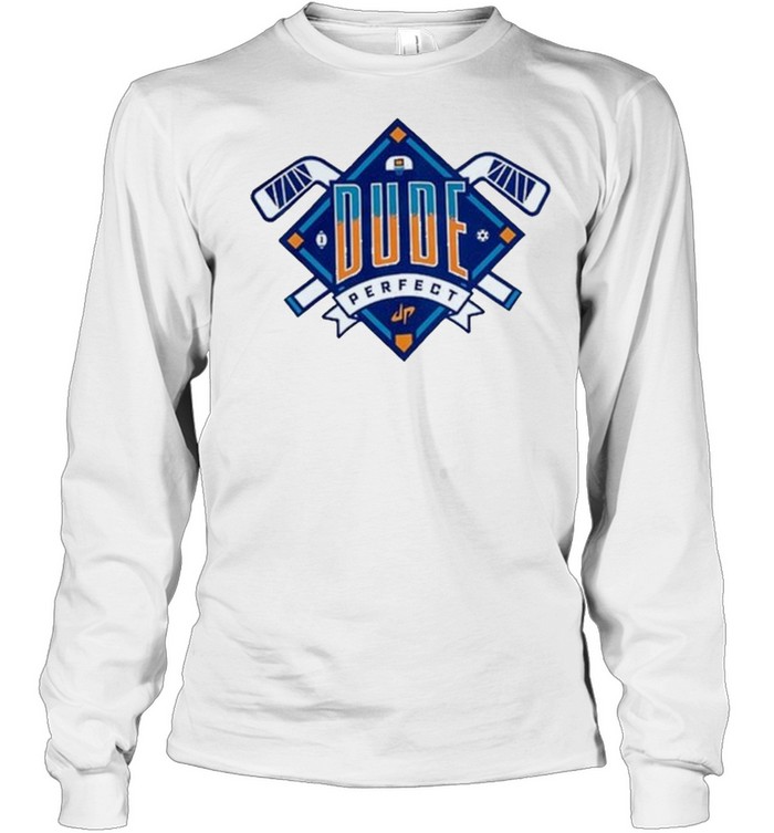Dude Perfect All Sports Crest  Long Sleeved T-shirt