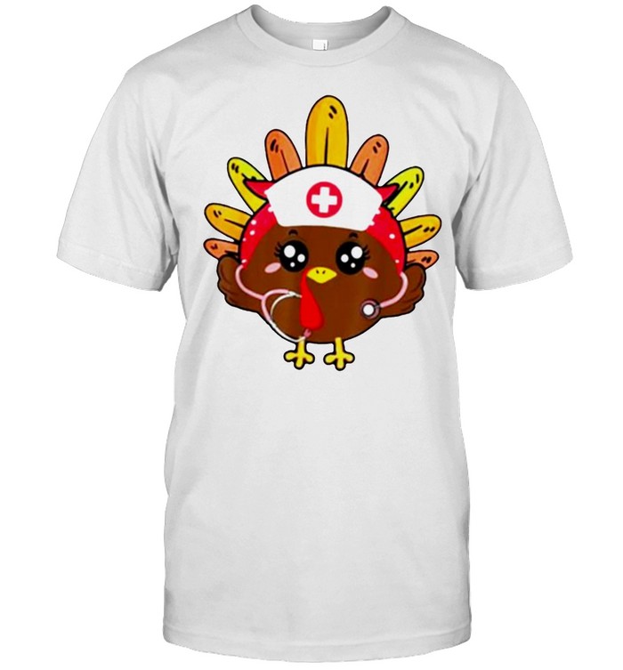 Nurse Turkey Happy Thanksgiving shirt