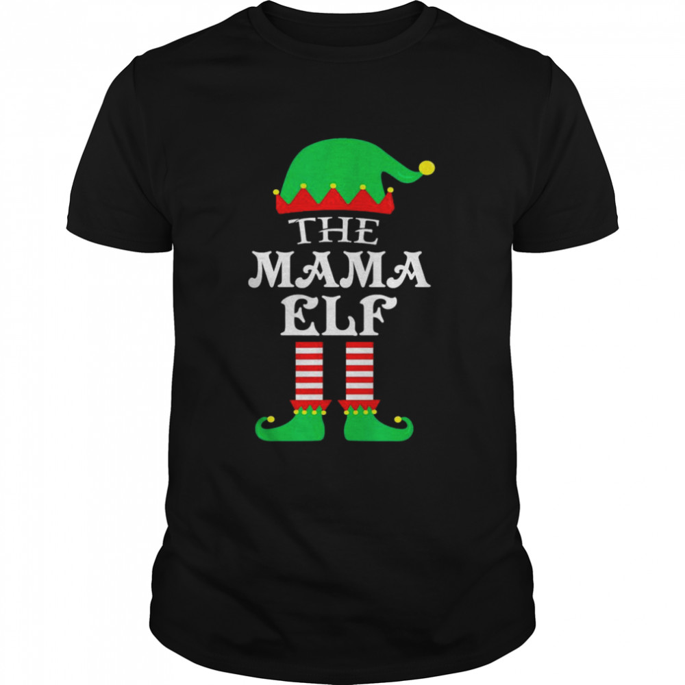 The Mama Elf Christmas Pajama Classic Men's T-shirt