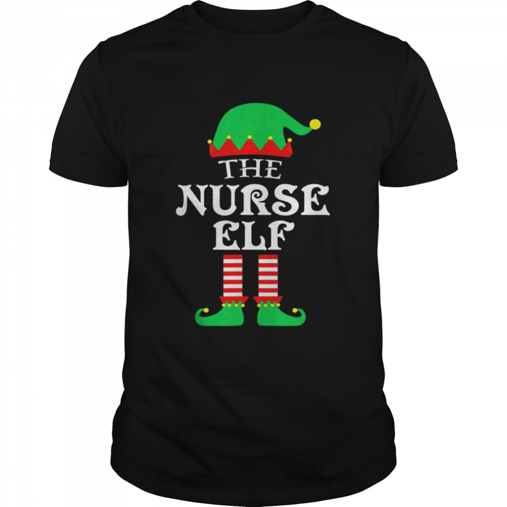 The Nurse ELF Christmas Pajama Classic Men's T-shirt