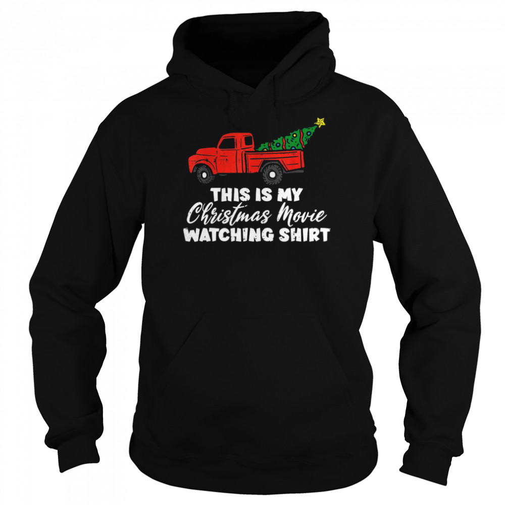 This Is My Christmas Movie Watching Unisex Hoodie