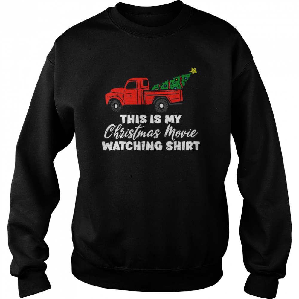 This Is My Christmas Movie Watching Unisex Sweatshirt