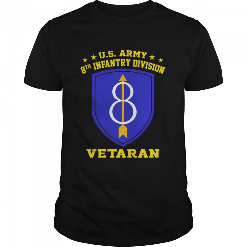 U.S. Army 8th Infantry Division Veteran Classic Men's T-shirt