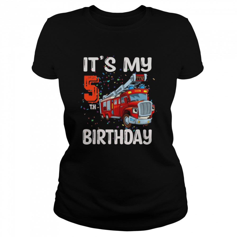 it's my 5th birthday shirt boy