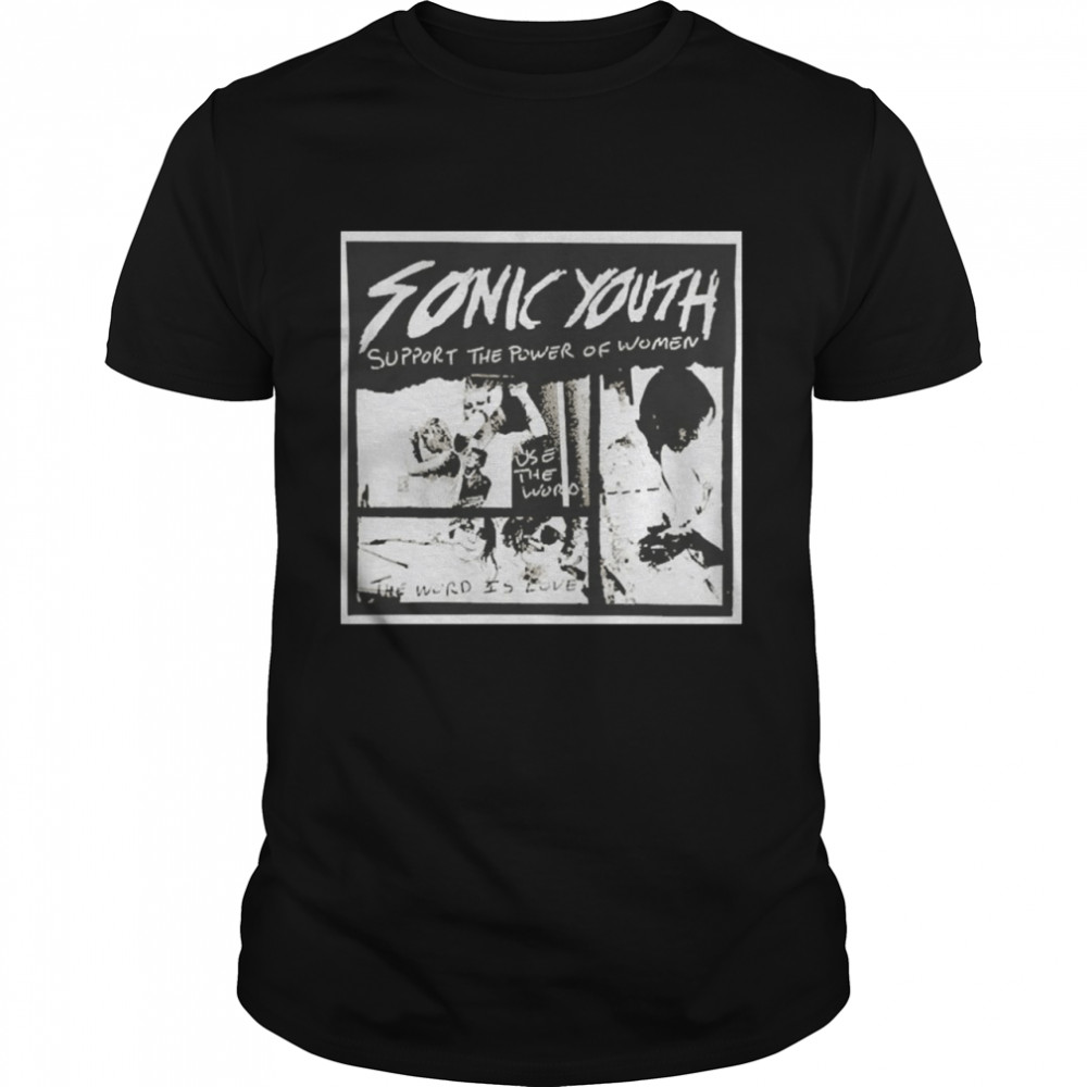 Brooklynvegan Sonic Youth Support The Power Of Women T-shirt