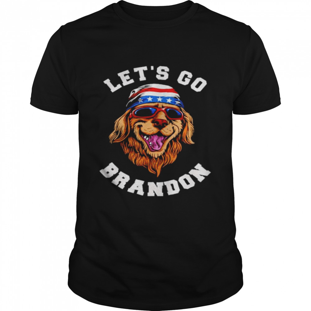 Lets go Brandon American dog shirt Classic Men's T-shirt