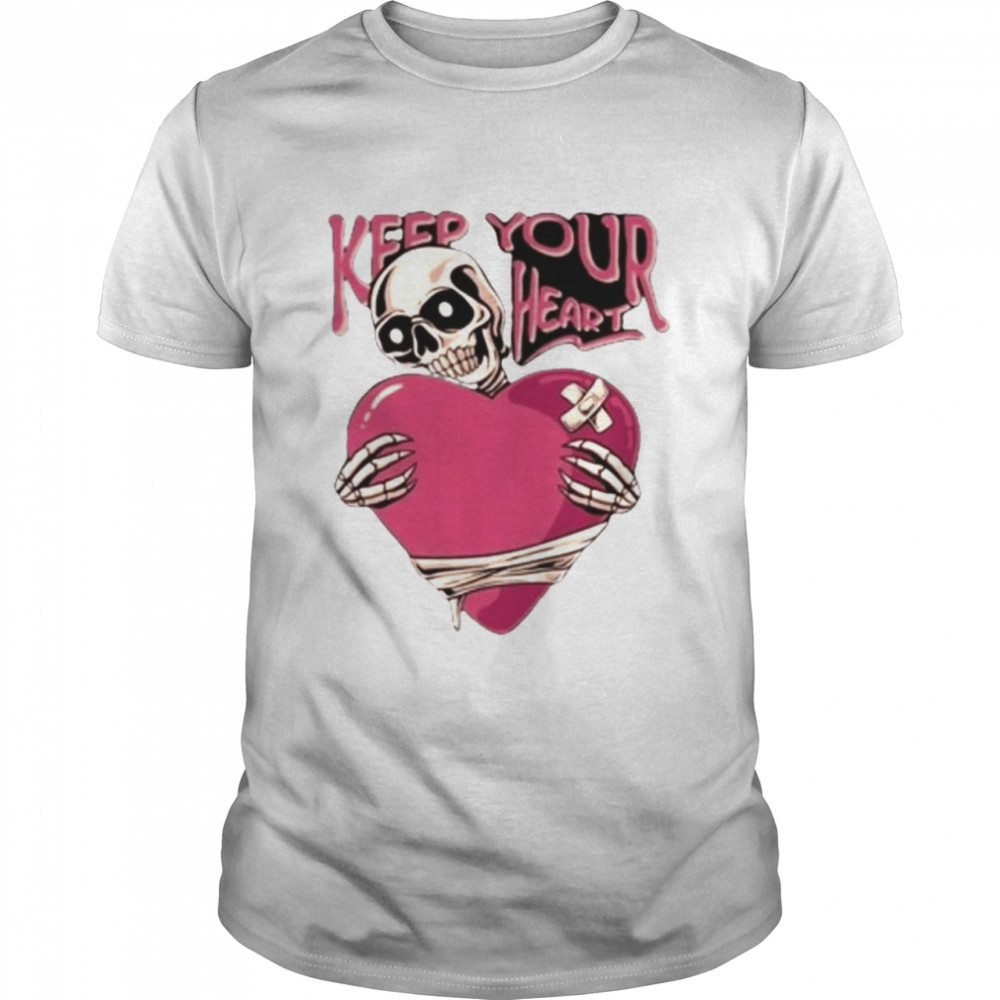 Skeleton keep your heart shirt Classic Men's T-shirt