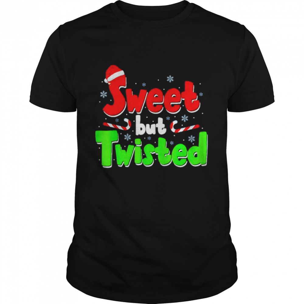 Sweet but Twisted Candy Cane Christmas shirt Classic Men's T-shirt