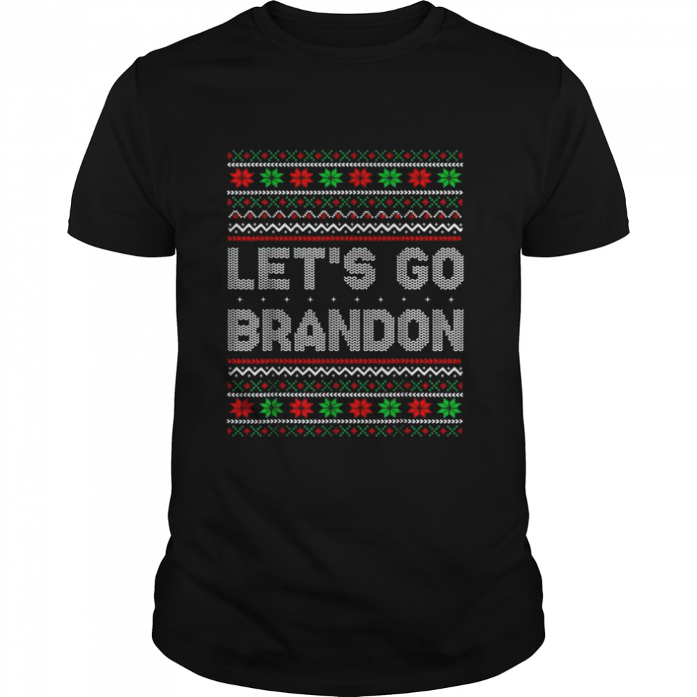 Let’s Go Brandon Impeach Biden Liberal Chant Ugly Christmas shirt
