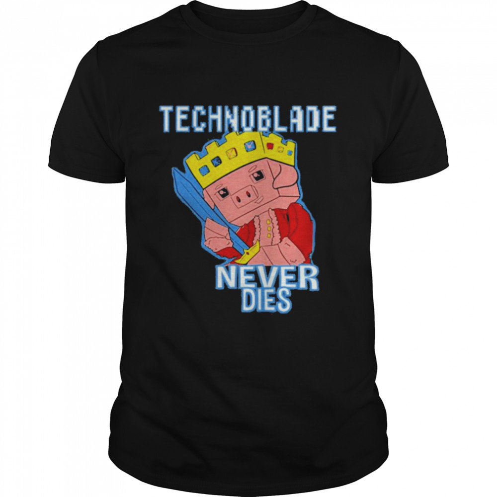 technoblade merch technoblade never dies shirt Classic Men's T-shirt