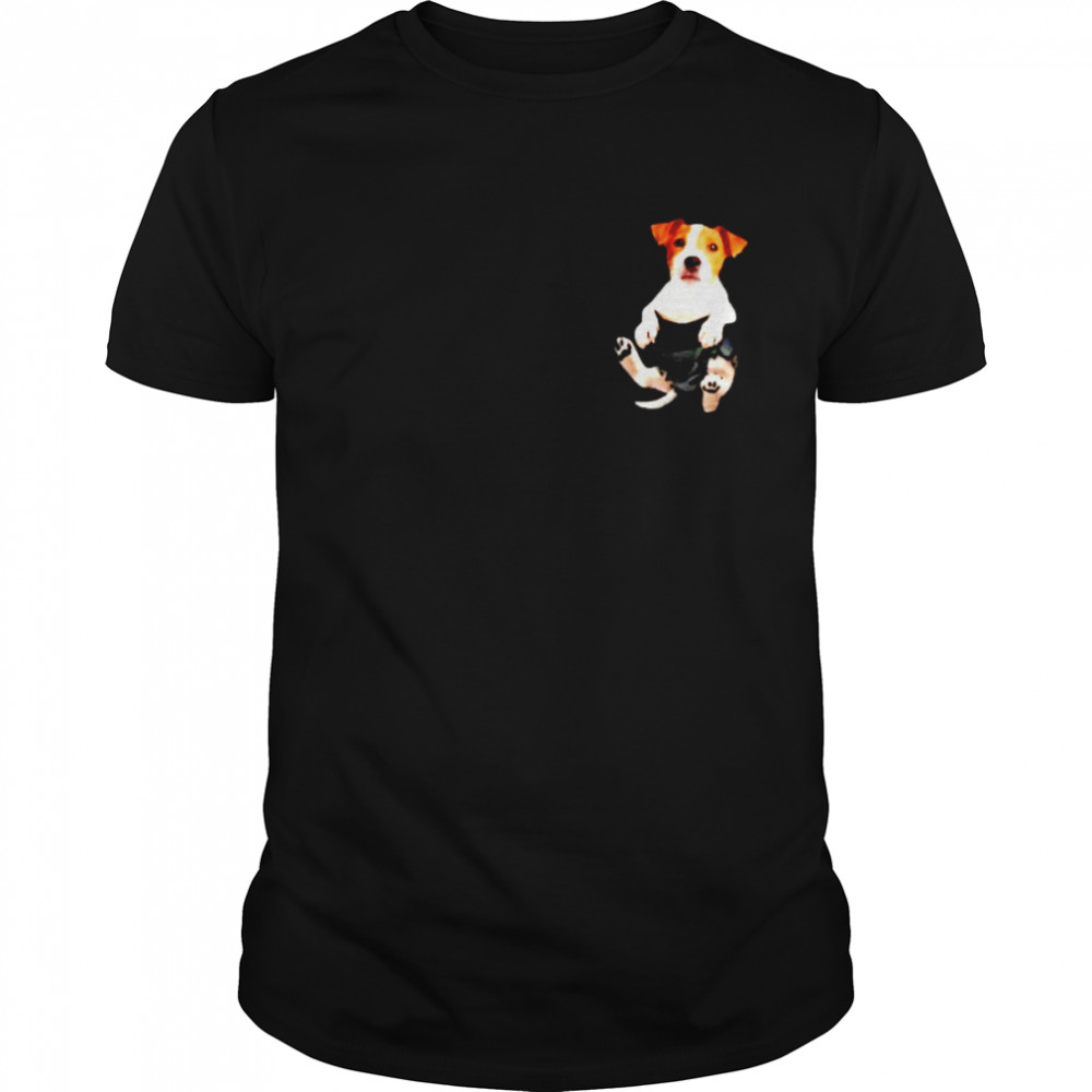 Jack Russell in Pocket shirt