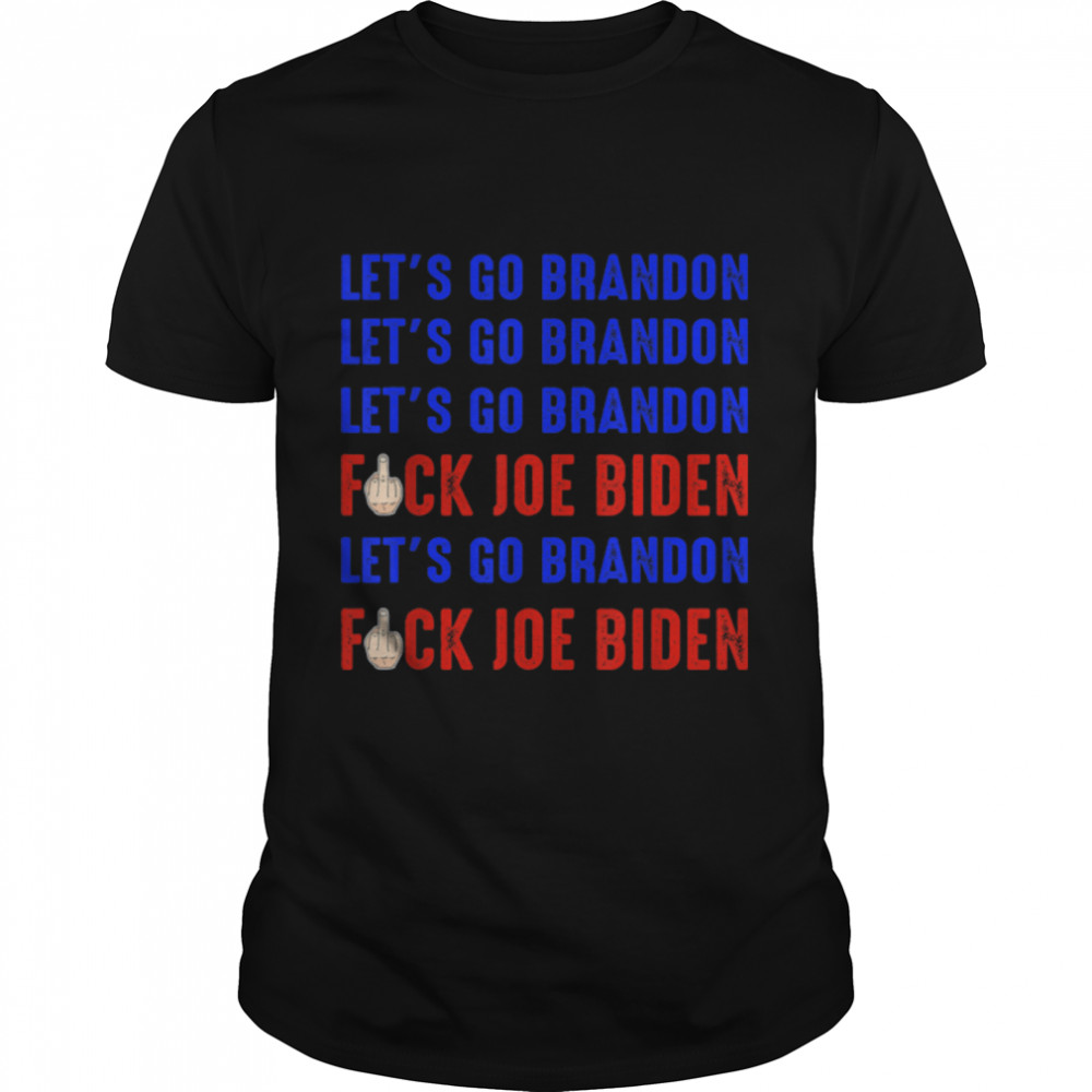 Let’s Go Brandon Conservative Anti Liberal, Biden Chant T-Shirt B09HX41RMW