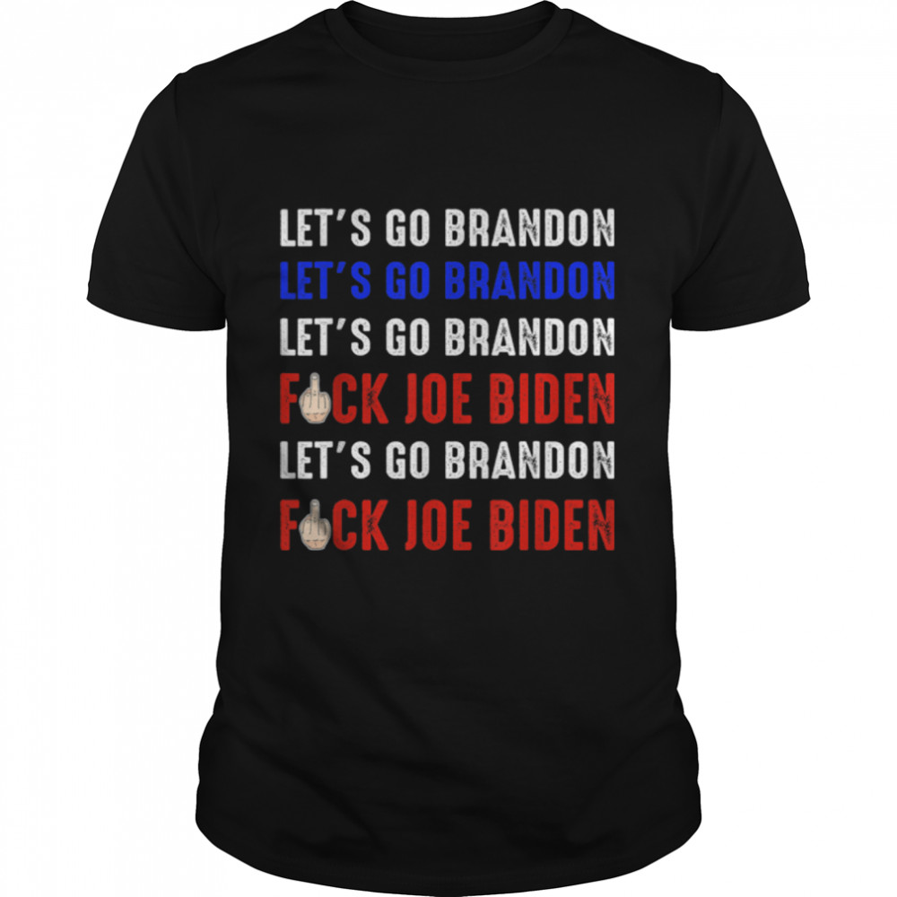 Let’s Go Brandon Conservative Anti Liberal, Biden Chant T-Shirt B09HX4KJR9