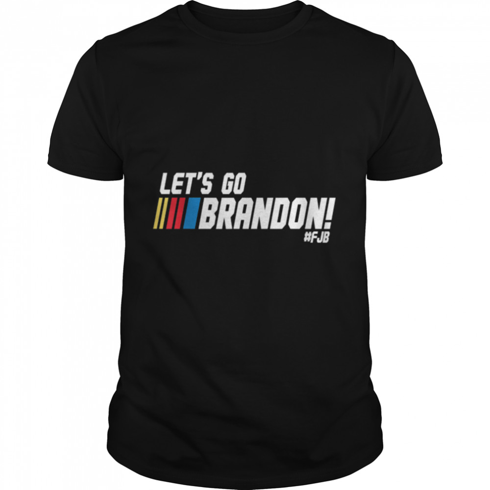 Let’s Go Brandon Funny Anti Biden US Flag Political Gift T-Shirt B09JW49B42