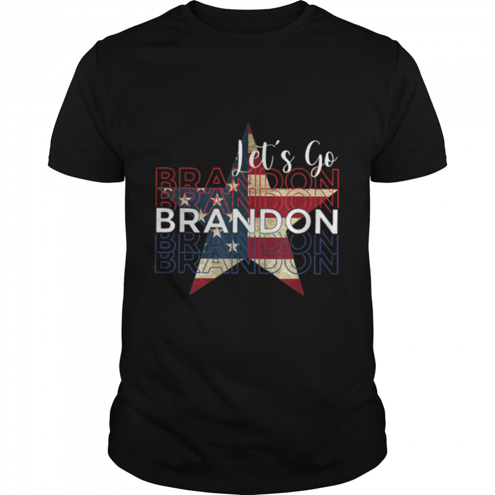 Let’s Go Brandon Joe Biden Chant Fake news strikes again Tee T-Shirt B09JSHF7LF
