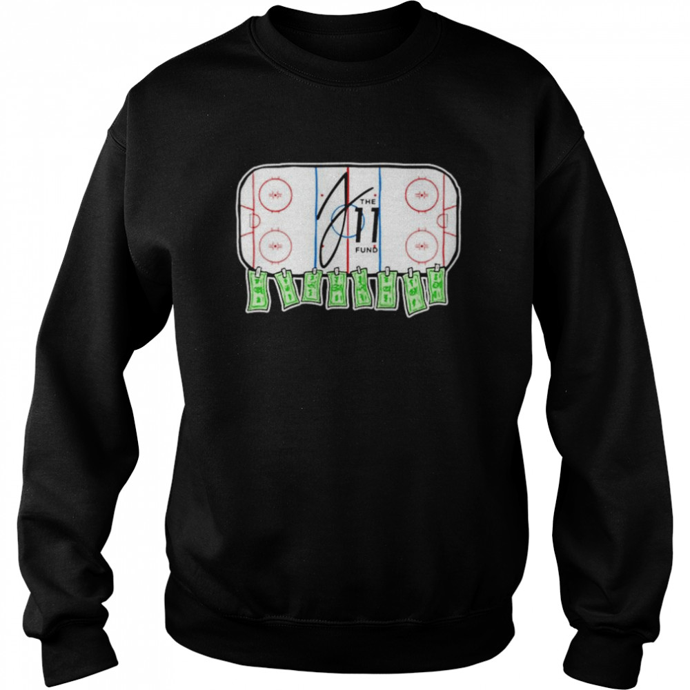 11 fund x spittin chiclets shirt Unisex Sweatshirt