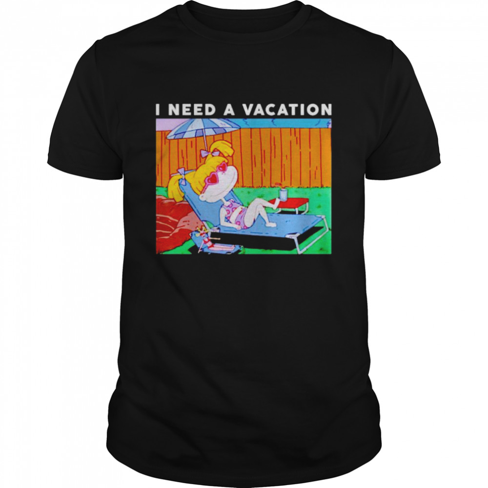 angelica Pickles I need a vacation shirt Classic Men's T-shirt