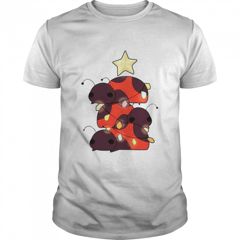Caitibugzz Bug Tree Christmas T-shirt