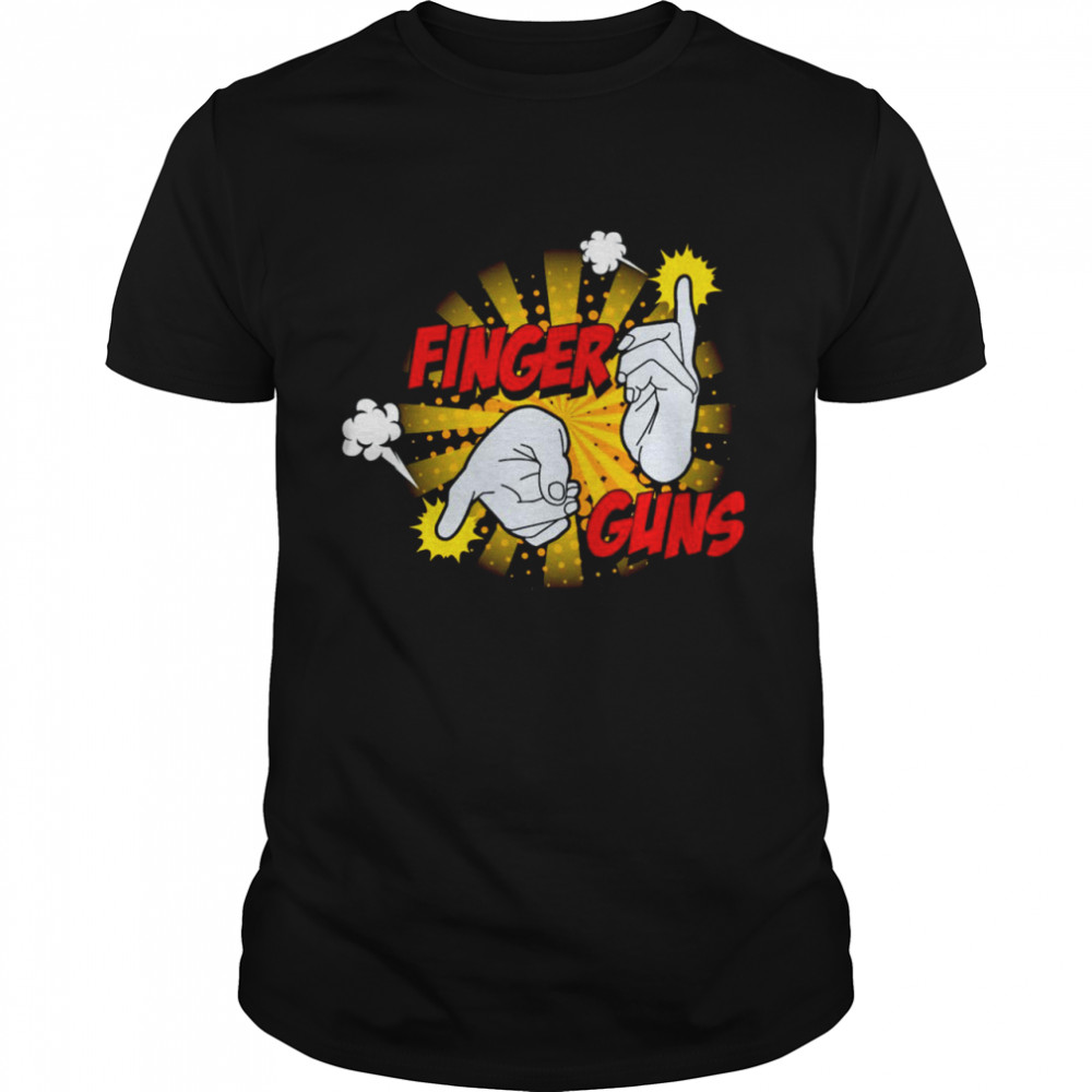 Finger guns shirt Classic Men's T-shirt