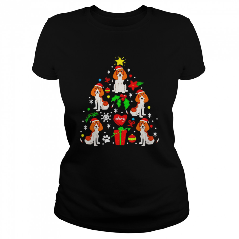 foxhound make Christmas treeshirt Classic Women's T-shirt