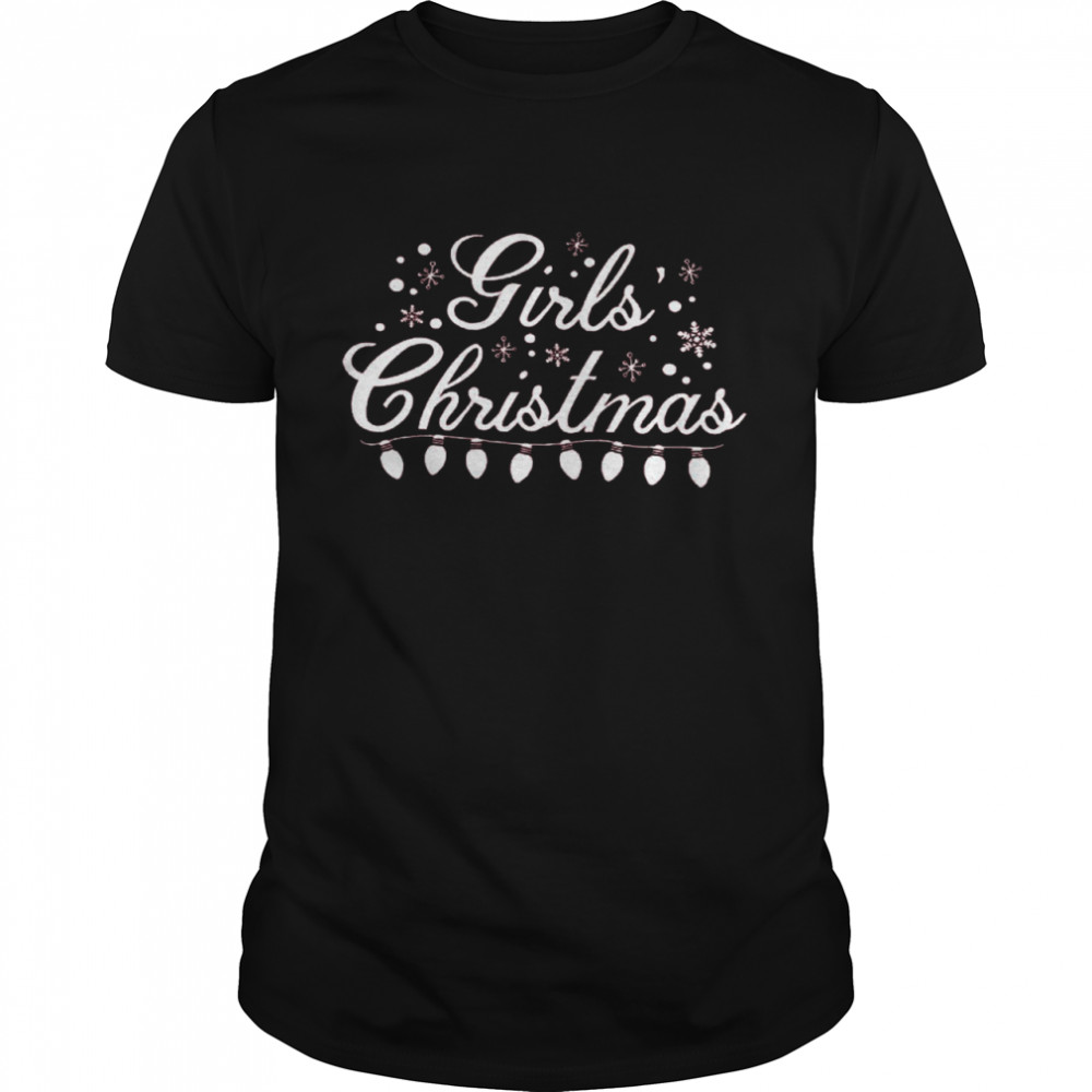 Girl’s Christmas Merry Christmas Classic Men's T-shirt