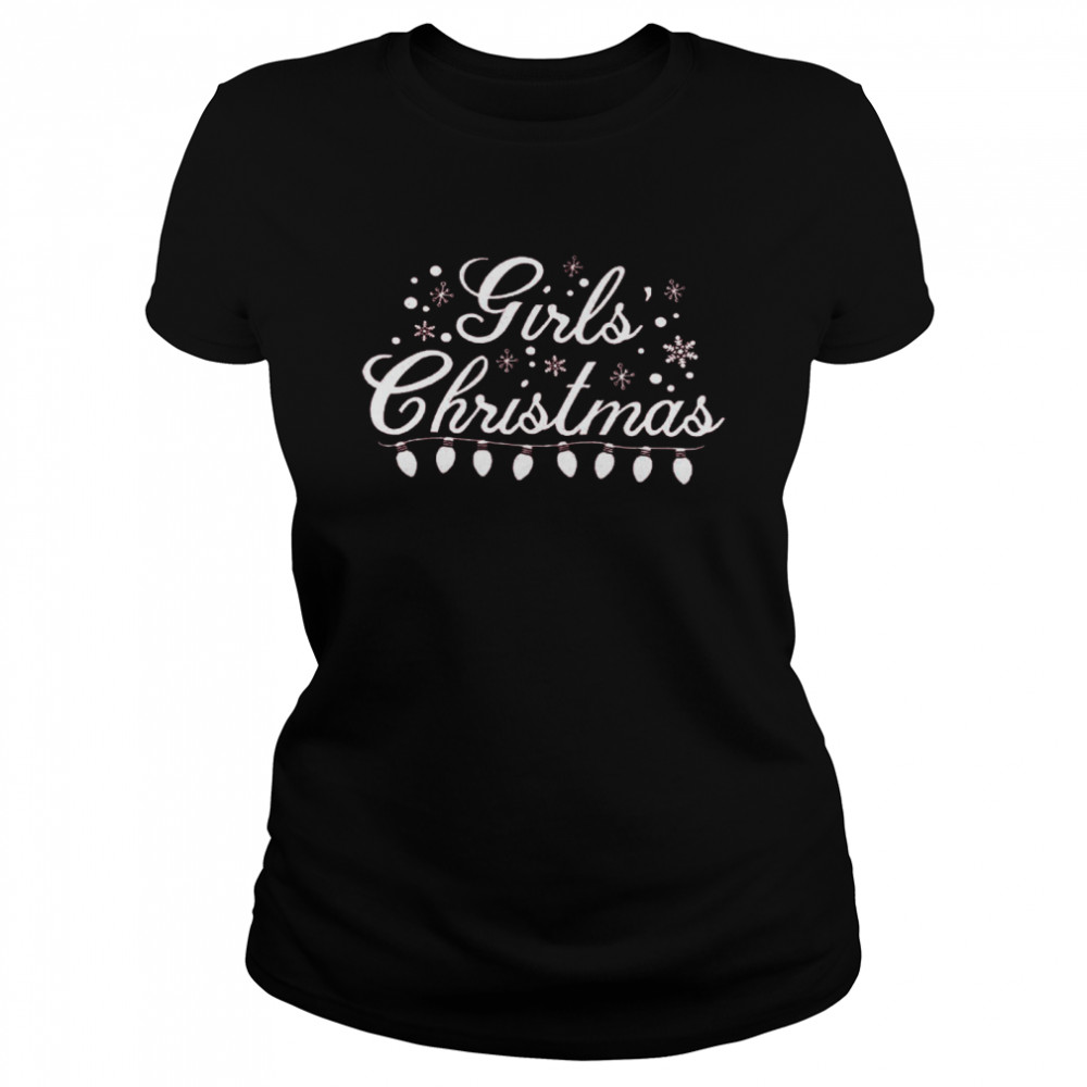 Girl’s Christmas Merry Christmas Classic Women's T-shirt