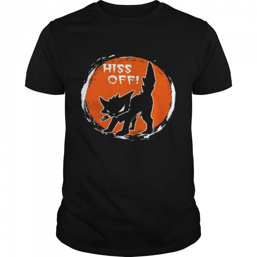 Hiss Off Cat Classic Men's T-shirt