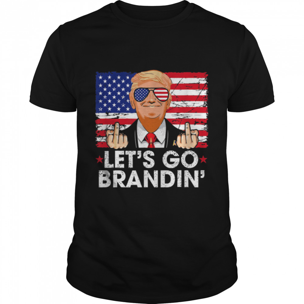 Let’s Go Brandin’ Funny Anti Joe Biden Costume T-Shirt B09K7LV59G