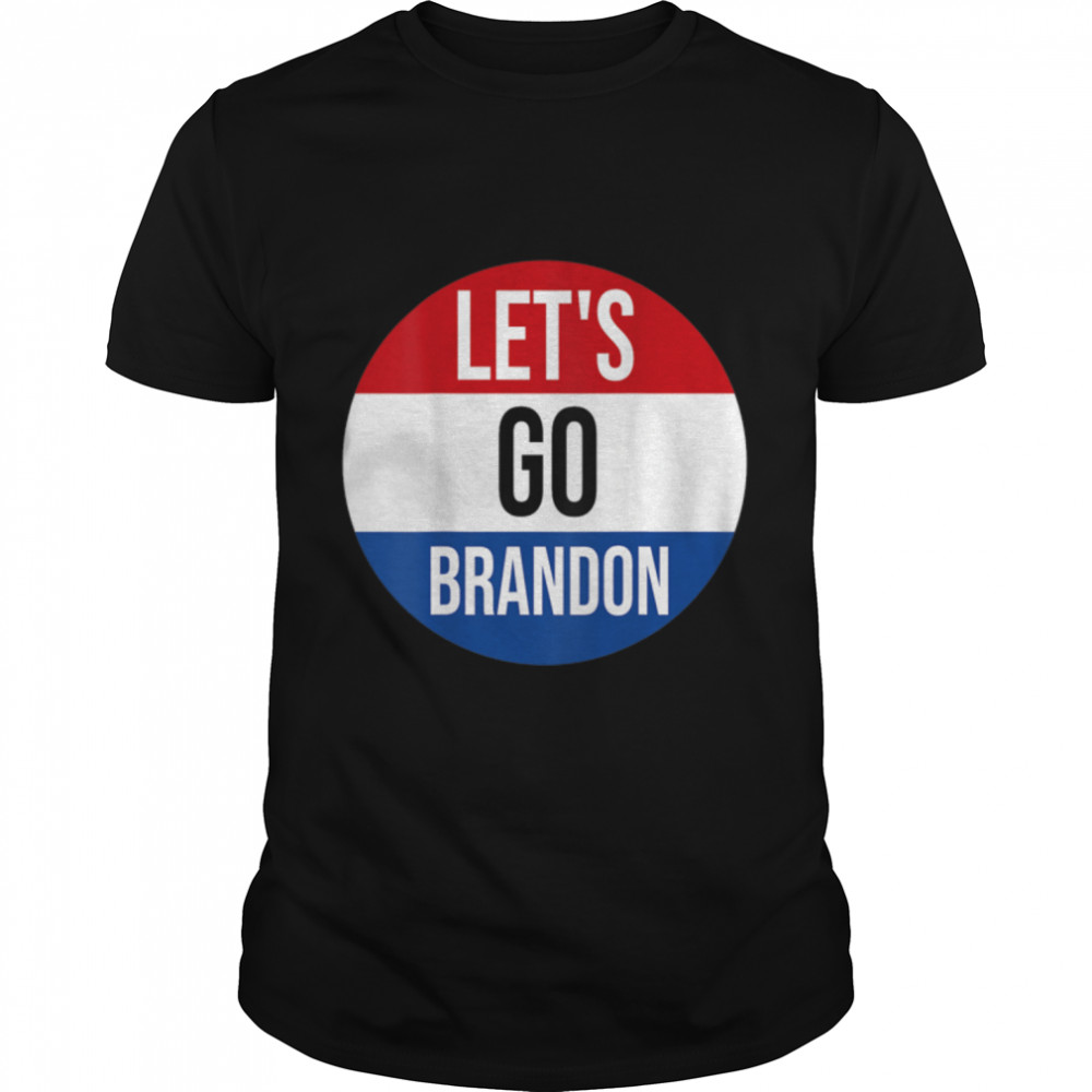 Let’s Go Brandon – Biden Conservative Anti Liberal US Flag T-Shirt B09JSMB7QF