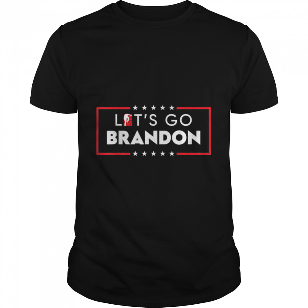 Let’s Go Brandon Biden Falling Stairs T-Shirt B09HX4QTRD