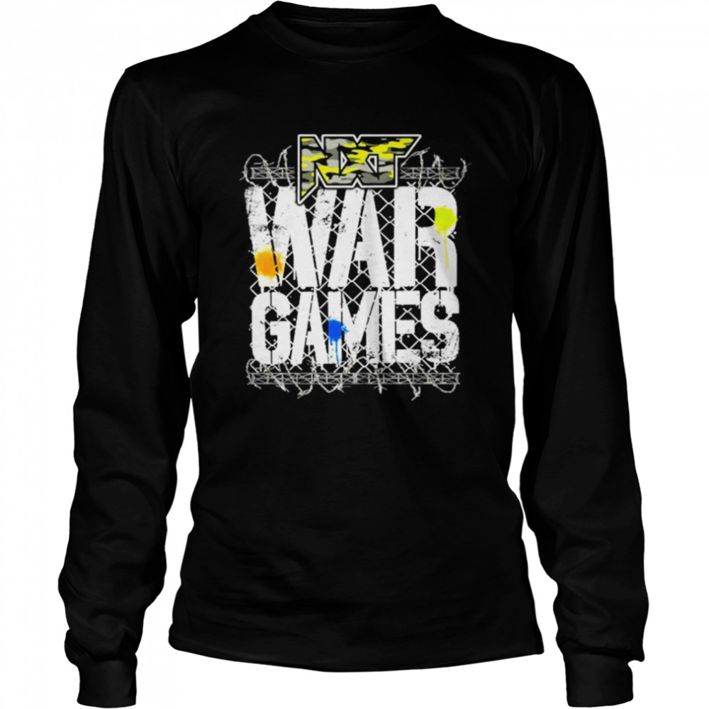 NXT War Games 2021 Logo shirt Long Sleeved T-shirt