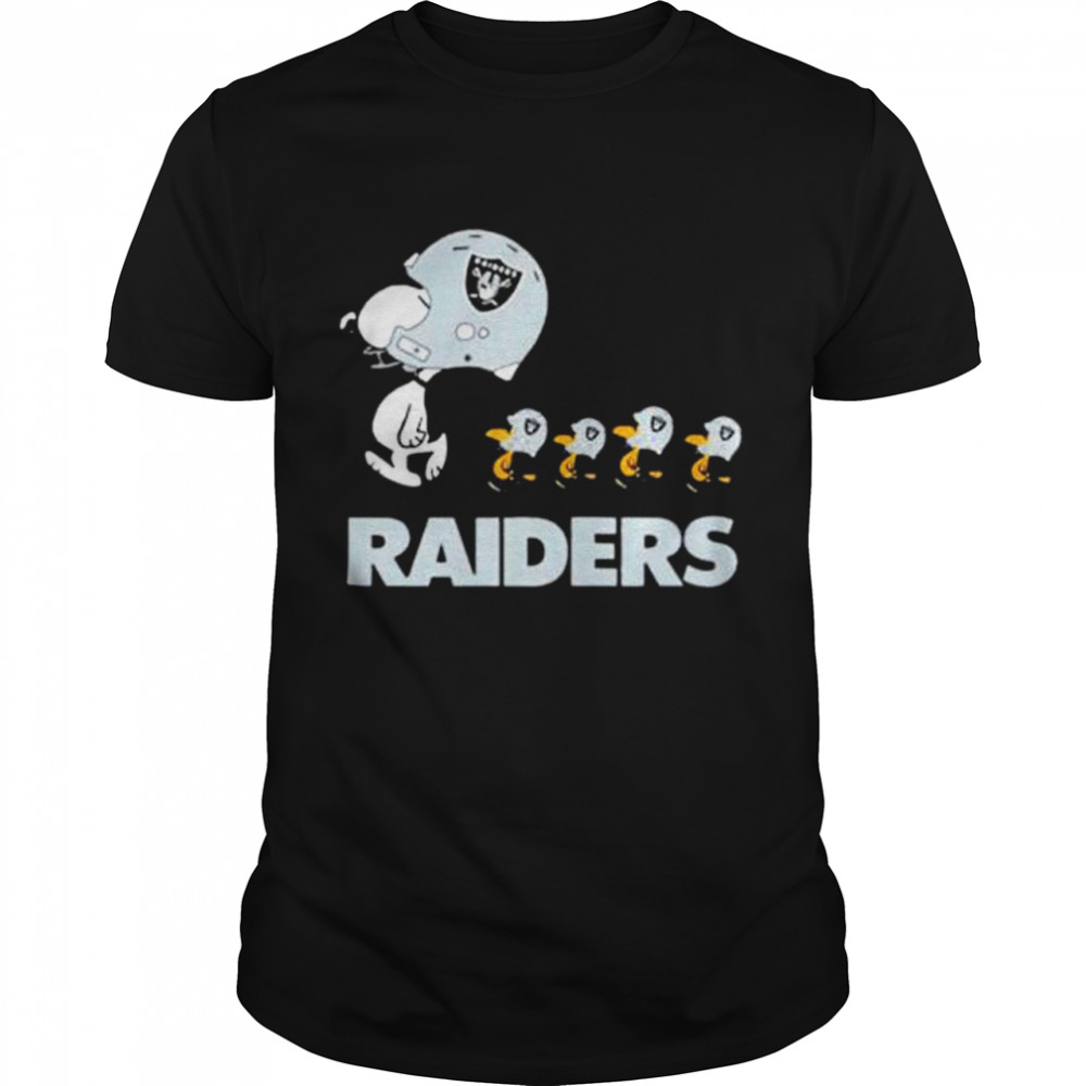 Snoopy And Woodstock Oakland Raiders shirt