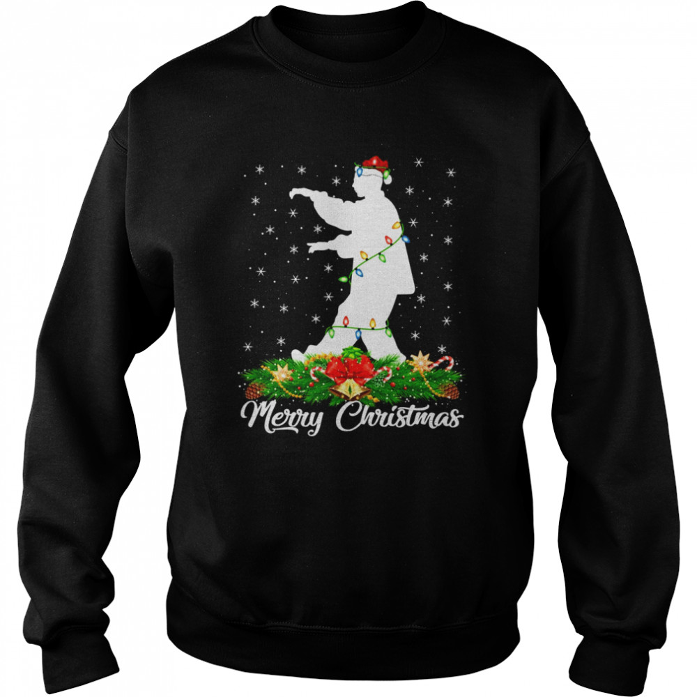 ai Chi Martial Arts Matching Santa Tai Chi Christmas Unisex Sweatshirt