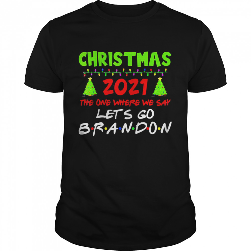 Christmas 2021 Let’s Go Branson Brandon Anti Liberal T- Classic Men's T-shirt