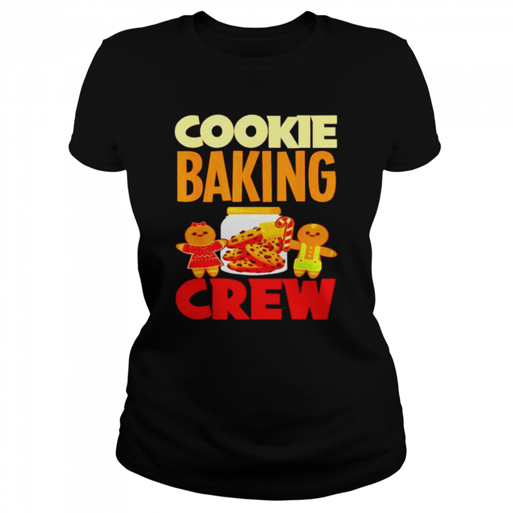 Cookie Baking Crew Christmas Santa shirt Classic Women's T-shirt
