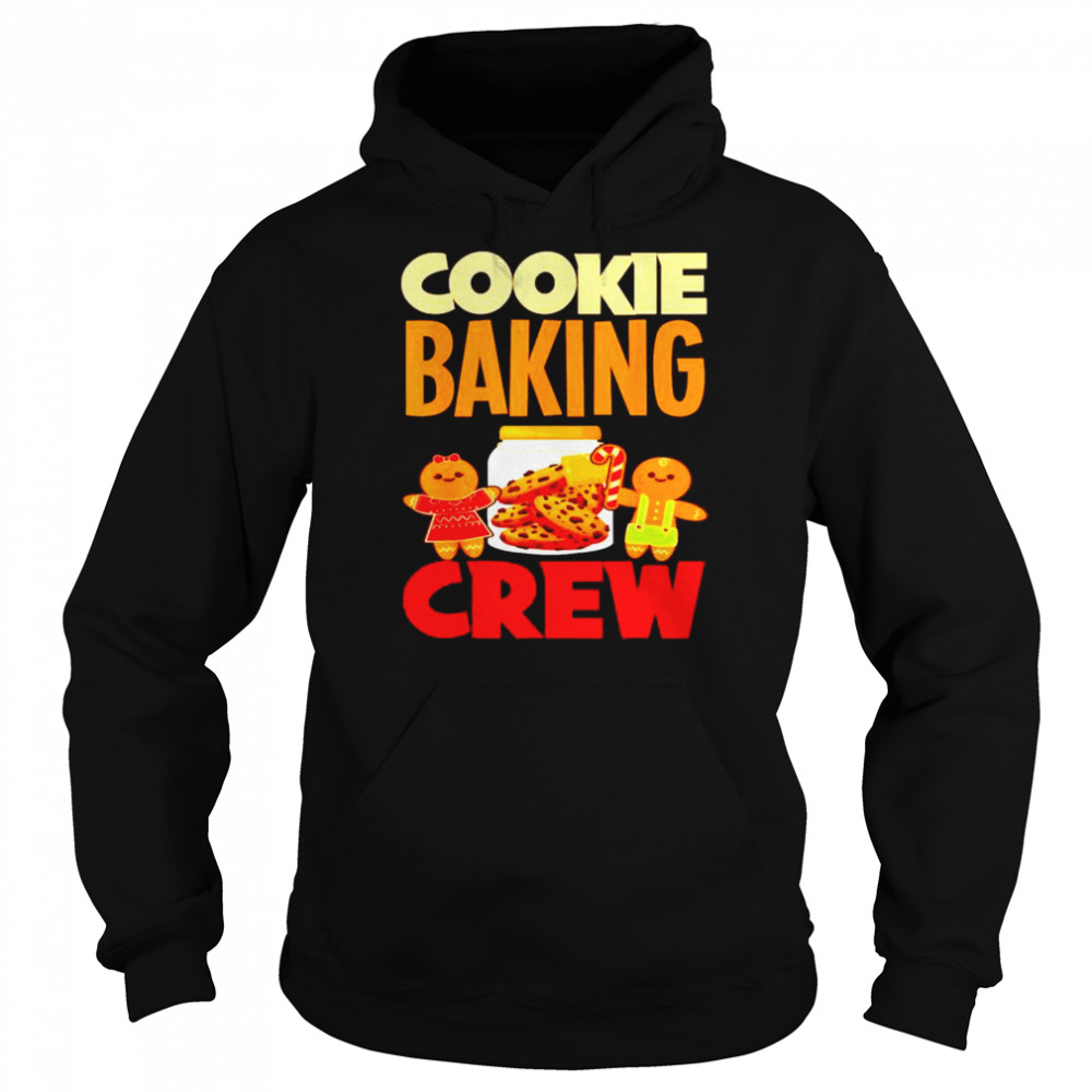 Cookie Baking Crew Christmas Santa shirt Unisex Hoodie
