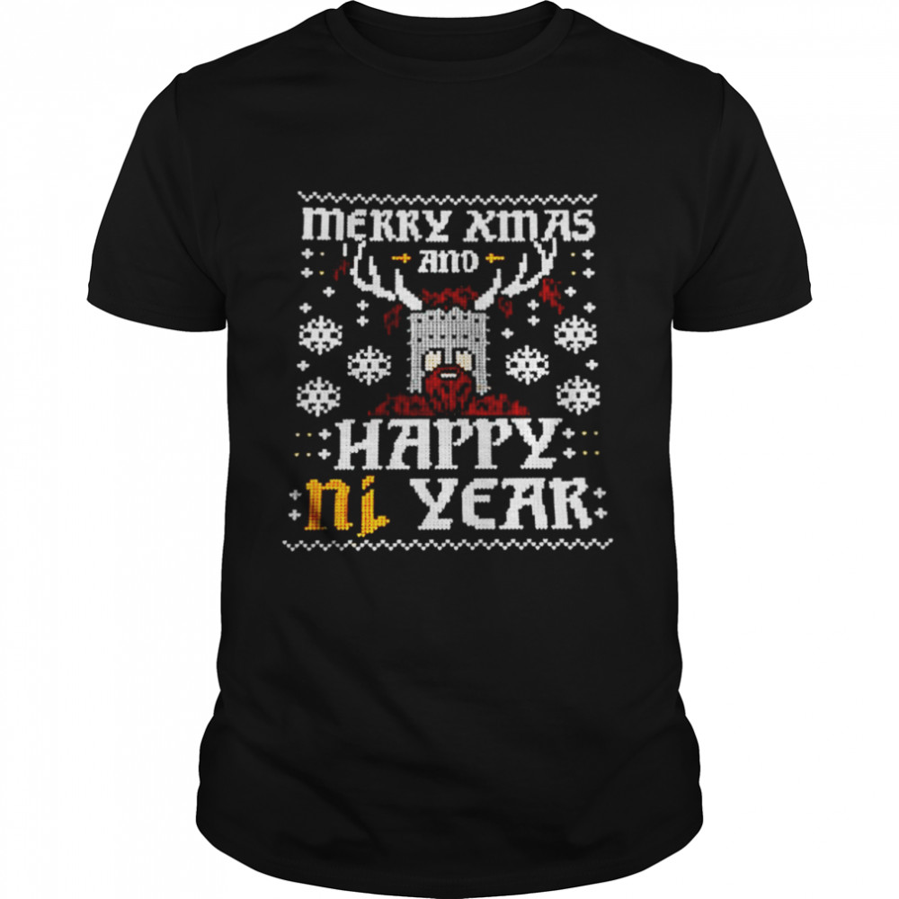 Merry smax happy ni year shirt Classic Men's T-shirt