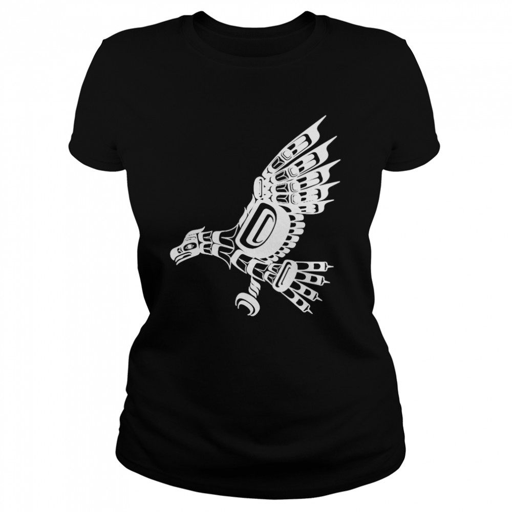 North West Eagle Native American Formline T-shirt Classic Women's T-shirt