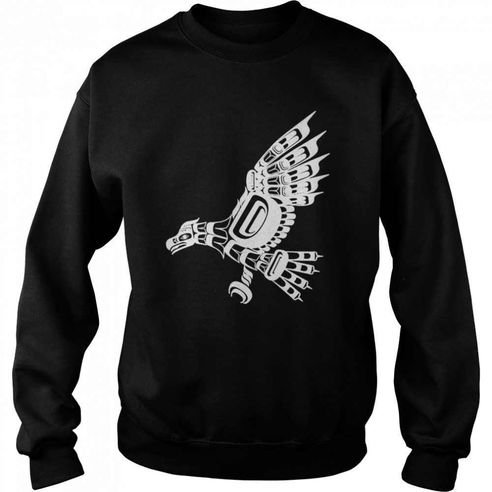 North West Eagle Native American Formline T-shirt Unisex Sweatshirt