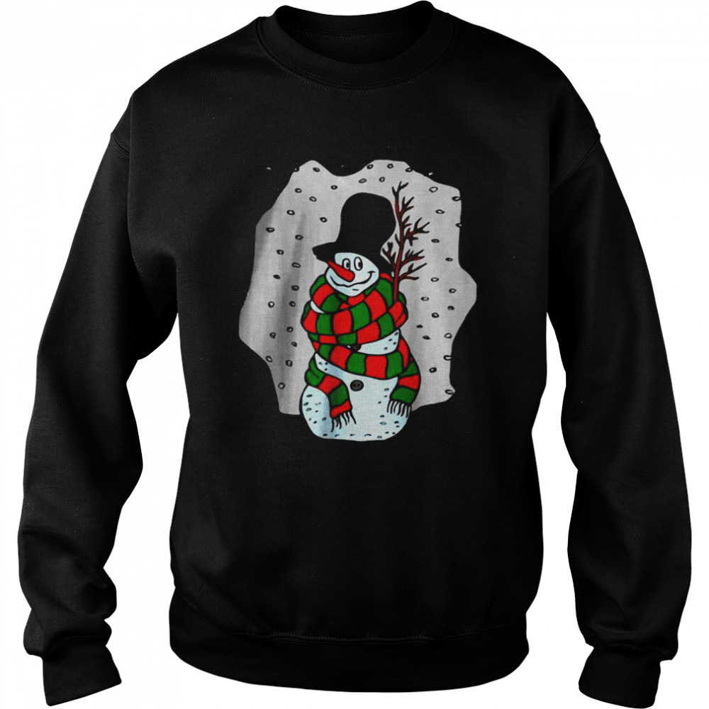 nowman Winter Costume Snowwomen Snowperson Sweat T-shirt Unisex Sweatshirt