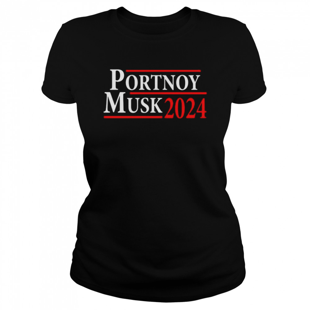 Portnoy musk 2024 t-shirt Classic Women's T-shirt